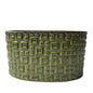 Hortus Olive Green Evora Pot (14cm H x 26cm L x 12cm W)