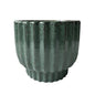 Hortus Olive Green Barcelos Pot (10cm H x 10.5cm Dia)