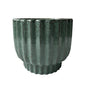 Hortus Olive Green Barcelos Pot (10cm H x 10.5cm Dia)