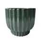 Hortus Olive Green Barcelos Pot (11cm H x 12cm Dia)