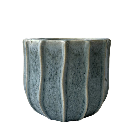 Blue/Grey Hortus Porto Pot (14x13cm)