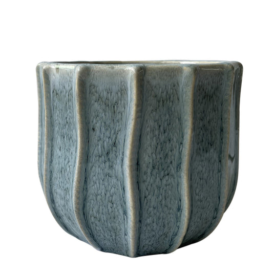 Blue/Grey Hortus Porto Pot (17.5x15cm)
