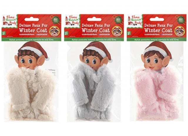 Naughty Elf Fur Coat (Assorted)