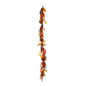 Autumn Rattan Garland Pumpkins &amp; Berries - Orange (180cm) - Bristow Direct 