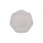 Silver Glitter Charger Plate