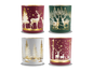 Christmas Scene Tea Light Holder (Assorted)