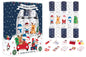 10 Family Santa and Friends 12 Inch Crackers