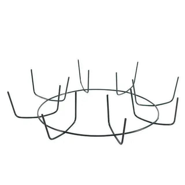 Black wire wine bottle holder for home décor or gifting