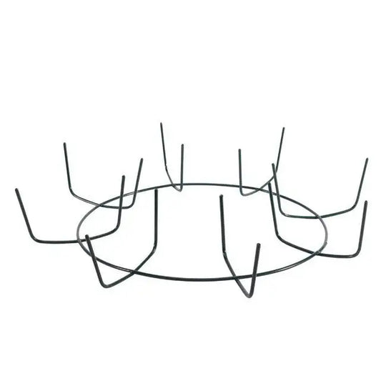 Black wire wine bottle holder for home décor or gifting