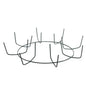 Black wire wine bottle holder for home décor or gifting