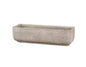Cream Textured Elemental Hortus Trough (13cm x 50cm x 15cm)