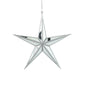 Mirror Star Hanging  Decoration - Silver (27cm)