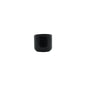 Hortus Havana Glossy Black Ceramic Pot (7cm)