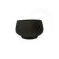 Matt Black Hortus Belgrade Ceramic Bowl (24x18cm)