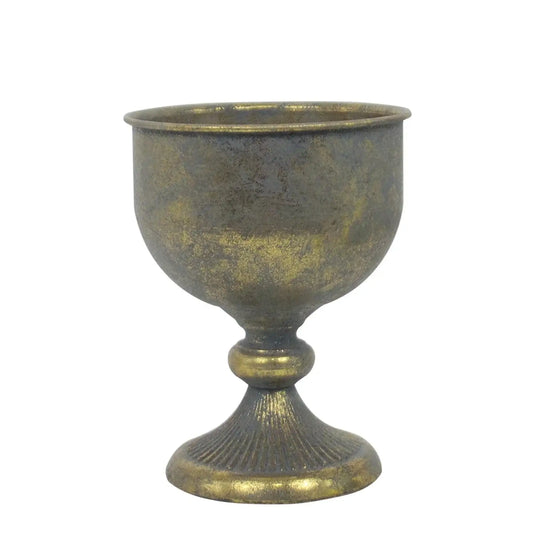 Antique Gold Creation Metal Chalice (21.5cm)