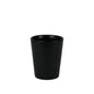 Hortus Vienna Matt Black Ceramic Pot (12cm)