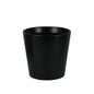 Hortus Vienna Matt Black Ceramic Pot (15cm)