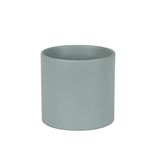 Hortus Sofia Matt Grey Ceramic Pot (13cm)