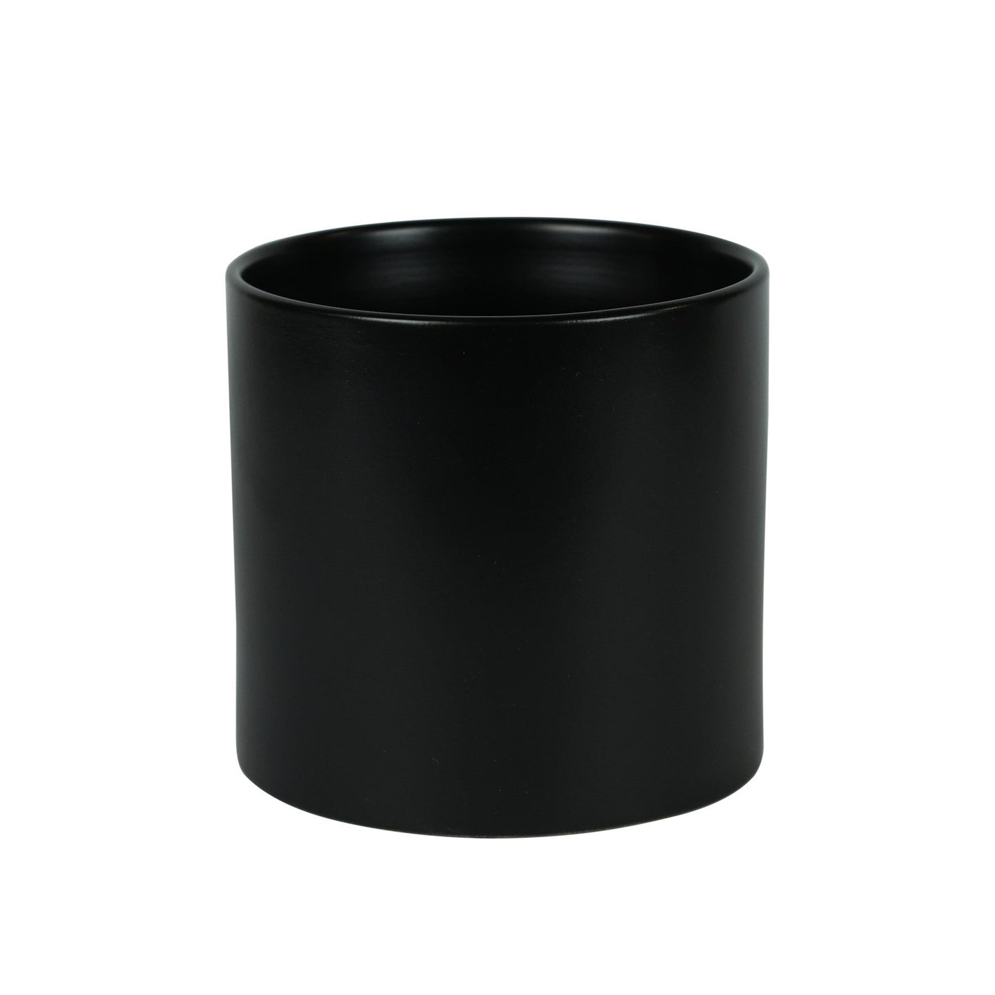 Hortus Sofia Matt Black Ceramic Pot (16cm)
