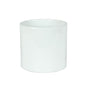 Hortus Sofia Glossy White Ceramic Pot (16cm)