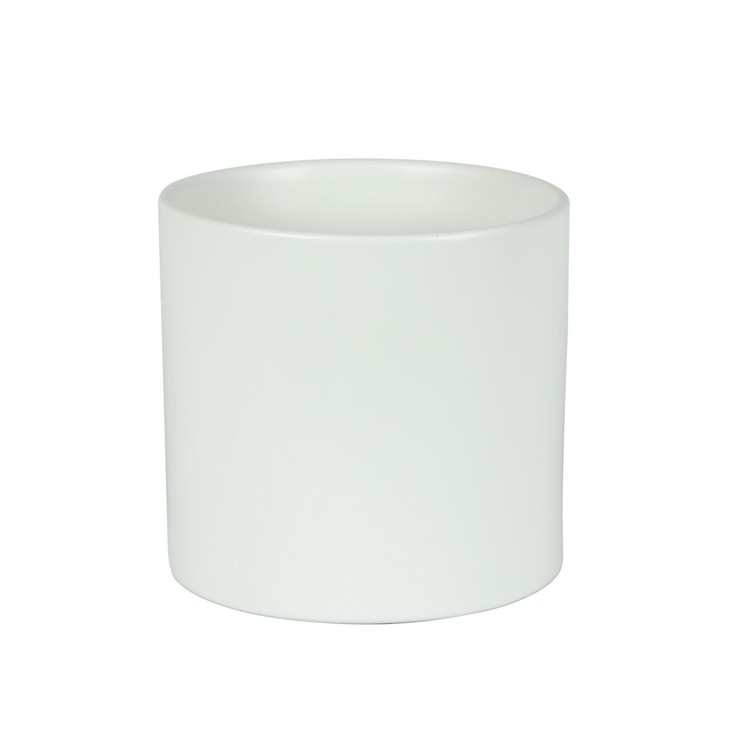 Hortus Sofia Matt White Ceramic Pot (16cm)