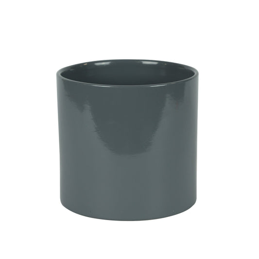 Hortus Sofia Glossy Grey Sofia Pot (16cm)