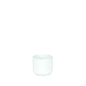 Hortus Havana Glossy White Havana Ceramic Pot (7cm)