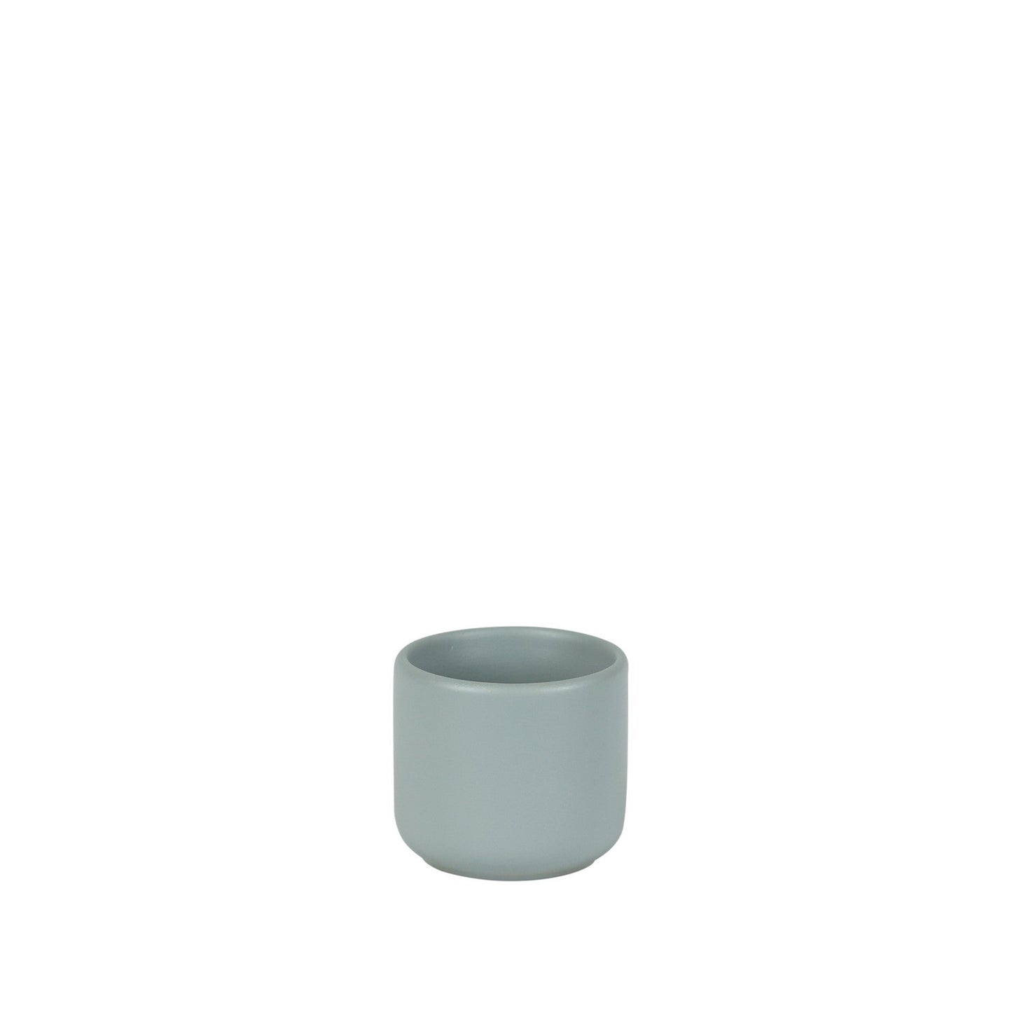 Hortus Havana Matt Grey Ceramic Pot (7cm)