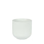 Hortus Havana Matt White Ceramic Pot (15cm)
