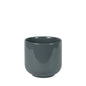 Hortus Havana Glossy Grey Ceramic Pot (15cm)