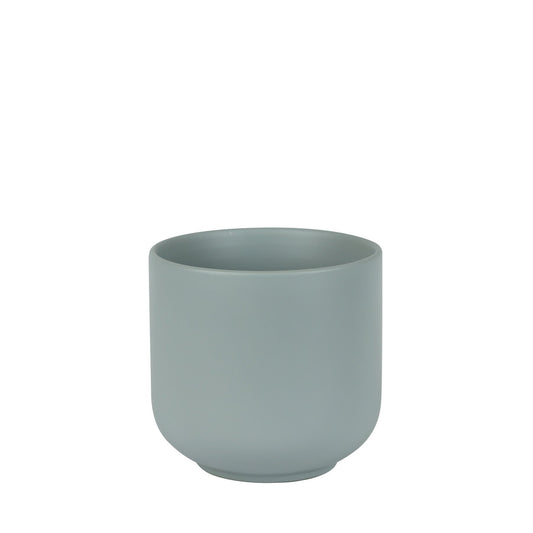 Hortus Havana Matt Grey Ceramic Pot (15cm)