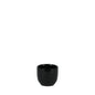 Glossy Black Hortus Cairo Pot (8x7cm)