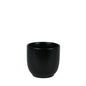 Hortus Matt Black Cairo Pot (13cm H x 13.5cm Dia)