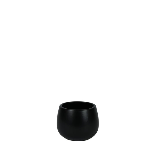 Matt Black Hortus London Pot (8.5x8cm)