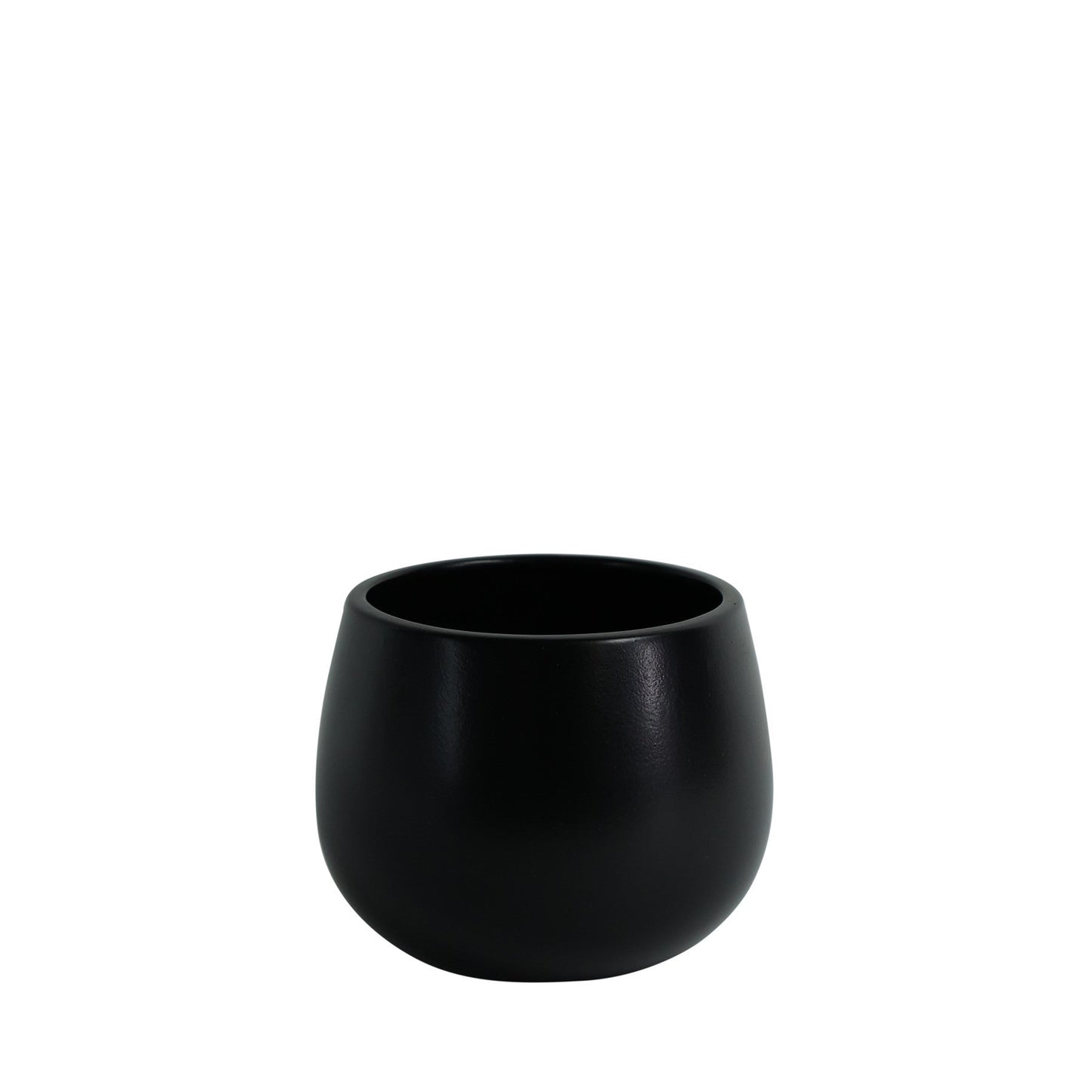 Matt Black Hortus London Pot (12x11cm)