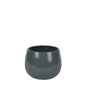 Glossy Grey Hortus Pot (12x11cm)