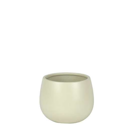 Matt Cream Hortus Pot (12x11cm)
