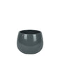 Hortus Glossy Grey London Pot (12cm H x 13cm Dia)