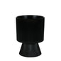 Matt Black Hortus Oslo Pot (16x22.5cm)
