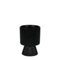 Matt Black Hortus Oslo Pot (11.5x16cm)