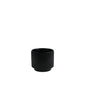 Matt Black Hortus Tokyo Pot (16x14cm)