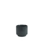 Glossy Grey Hortus Tokyo Pot (16x14cm)