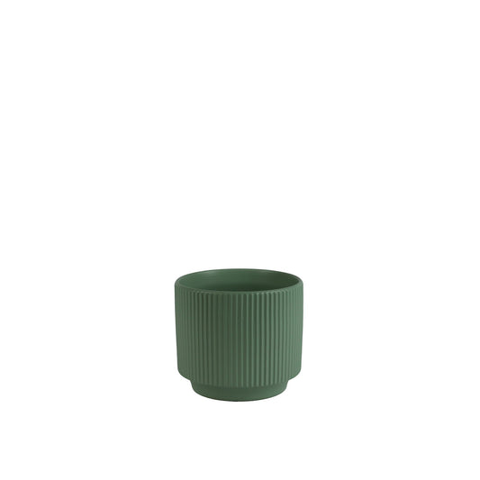 Matt Sage Hortus Tokyo Pot (16x14cm)