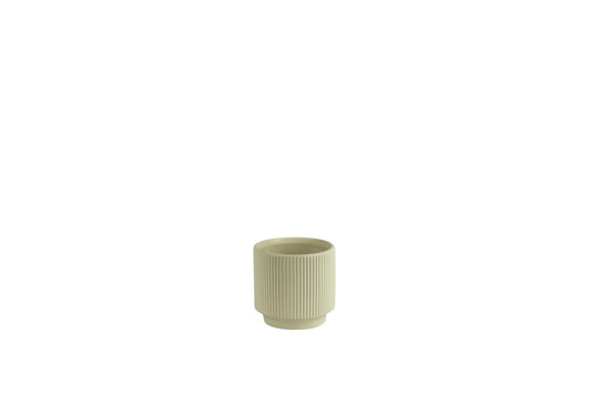 Matt Cream Hortus Tokyo Pot (13x12cm)