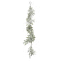 Artificial green foliage hanging wall decor with ring for home decoration