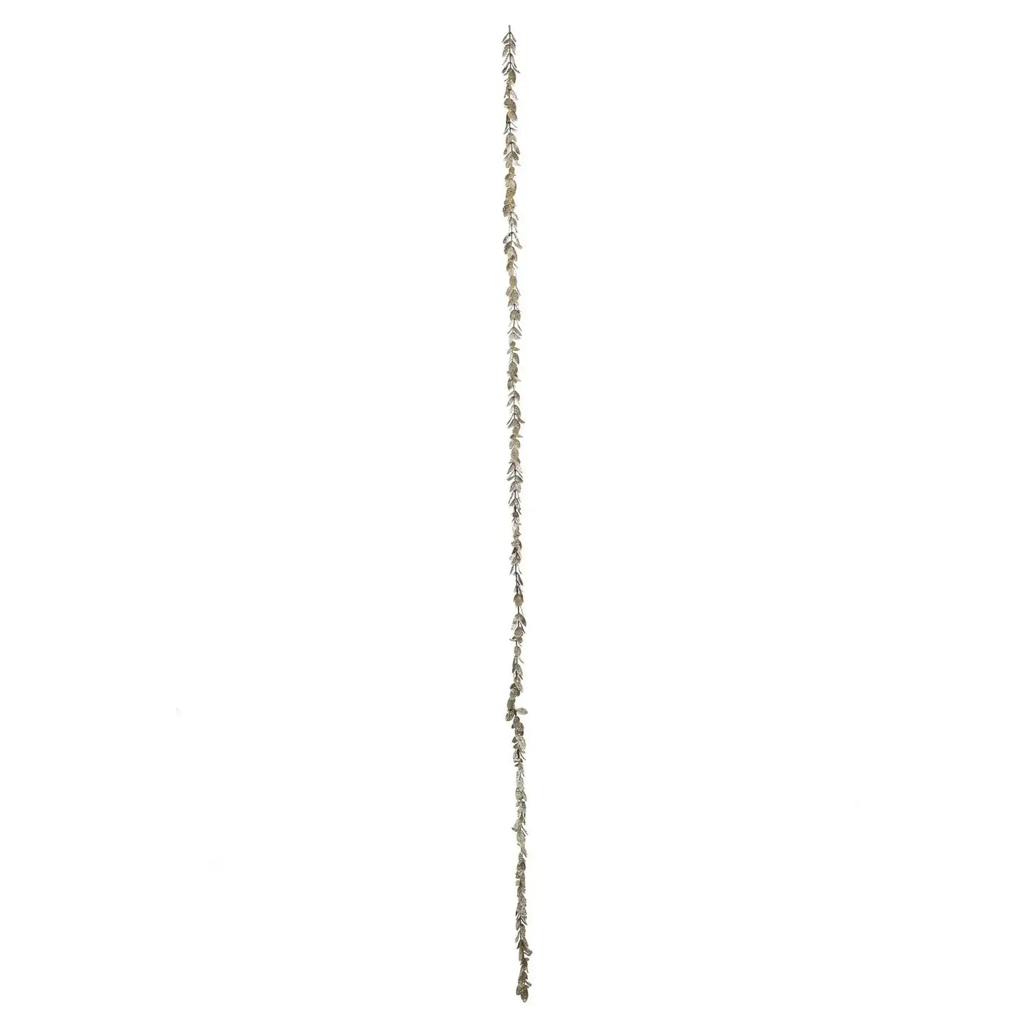Champagne Sparkle Box Leaf Garland (180cm)