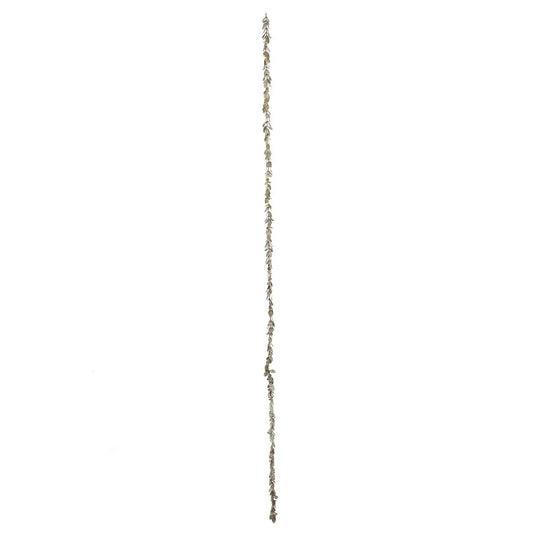 Champagne Sparkle Box Leaf Garland (180cm)