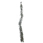 White and Green St Moritz Mixed Snowy Garland