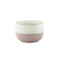Hortus Pink and White Bordeaux Stoneware Pot (14cm H x 21cm Dia)