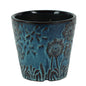 Ice Blue Hortus Cairns Stamped Pot (22 x 21.5cm)